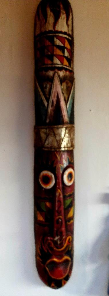 Afrikaans Masker XXL - 135cm, Antiek en Kunst, Kunst | Niet-Westerse kunst, Ophalen