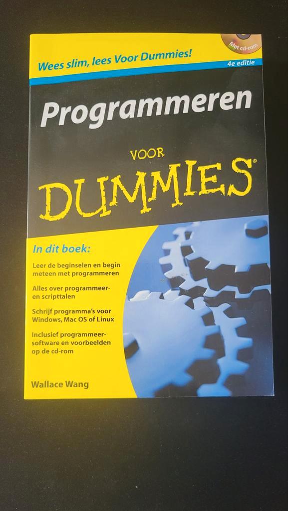 Programmeren voor Dummies (4e editie), Boeken, Informatica en Computer, Gelezen, Programmeertaal of Theorie, Ophalen of Verzenden