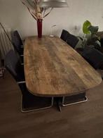 Zeer mooie eettafel set., Ophalen, Kunststof, 200 cm of meer, 50 tot 100 cm