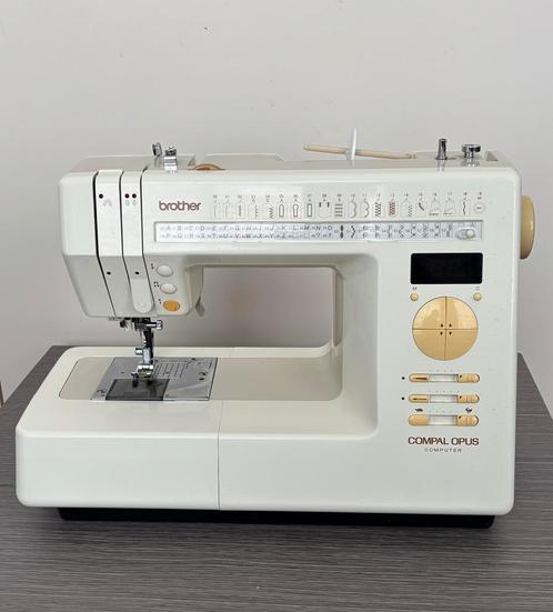 Brother compal opus 845, Hobby en Vrije tijd, Naaimachines en Toebehoren, Gebruikt, Brother, Ophalen of Verzenden