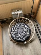 Hangstoel met nieuw kussen zonder standaard, Huis en Inrichting, Stoelen, Ophalen, Overige materialen, Zwart, Nieuw