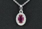 Diverse diamanten en gouden sieraden met certificaat, Ophalen of Verzenden, Goud, Hanger, Met edelsteen