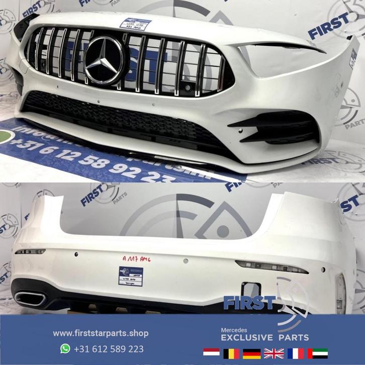 W177  AMG PAKKET BUMPER SET Mercedes A Klasse 2018-2022 ORIG, Auto-onderdelen, Carrosserie en Plaatwerk, Bumper, Mercedes-Benz