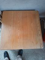 Blank eiken salontafel, Huis en Inrichting, Ophalen, Gebruikt, 100 tot 150 cm, 50 tot 75 cm