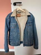 Levi's spijkerjas met teddy voering - Maat S, Ophalen of Verzenden, Zo goed als nieuw, Blauw