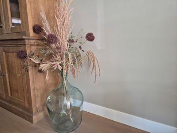 Groot (kunst) boeket incl. vaas beschikbaar voor biedingen