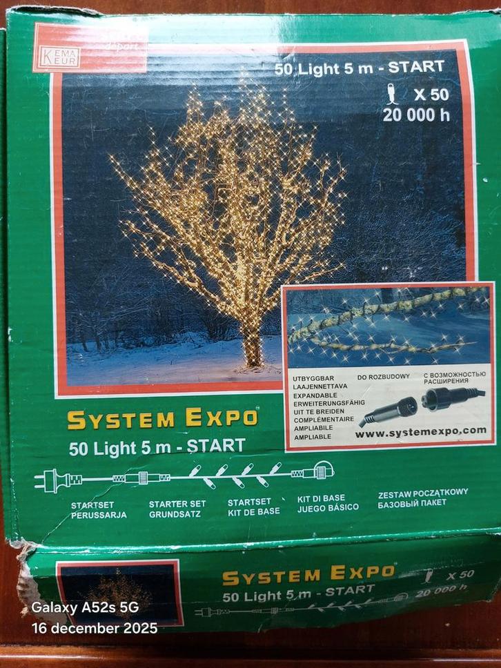 Kerstverlichting lampjes  en snoeren, Diversen, Kerst, Gebruikt, Ophalen of Verzenden