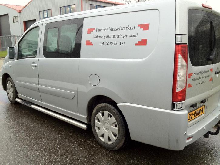 Fiat Scudo Sidebars rechte buis 70 mm met opstapjes, Auto diversen, Tuning en Styling, Ophalen