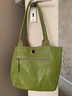 Te koop appeltjes groene leren tas, Sieraden, Tassen en Uiterlijk, Tassen | Damestassen, Ophalen of Verzenden, Gebruikt, Groen