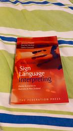 Sign language interpreting van napier, Boeken, Ophalen, Zo goed als nieuw, HBO