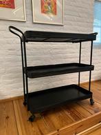 Metalen trolley op wielen - Zeer goede staat!, Ophalen, 100 tot 150 cm, Zo goed als nieuw, Metaal