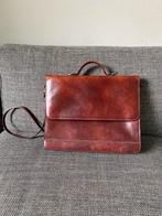 Mooie leren tas merk My Lady, Sieraden, Tassen en Uiterlijk, Tassen | Schoudertassen, Ophalen, Gebruikt, Bruin