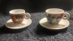 Illy collection 1993 Sandro Chia, Verzamelen, Porselein, Kristal en Bestek, Ophalen of Verzenden, Zo goed als nieuw, Kop en/of schotel