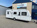 ERIBA Living 565 ’19 (6 pers., Stapelbed, Vastbed), Caravans en Kamperen, Treinzit, Bedrijf, Vast bed, 7 tot 8 meter