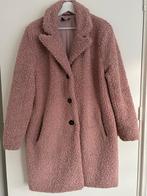 Roze Teddy Jas - Maat M, Ophalen of Verzenden, Zo goed als nieuw, Maat 38/40 (M), Roze