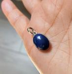 Zilveren hanger met natuurlijke Lapis Lazuli zilver 925, O.T., Overige voorstellingen, Blauw, Nieuw