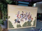 Chinees schilderij met musici op paarden, Ophalen