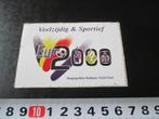 sticker regio politie brabant zuid-oost EURO 2000 voetbal *, Verzamelen, Stickers, Overige typen, Zo goed als nieuw, Verzenden