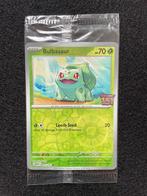 Bulbasaur (MEW #001) 151 Promo - Pokemon - sealed!, Ophalen of Verzenden, Nieuw, Losse kaart, Foil
