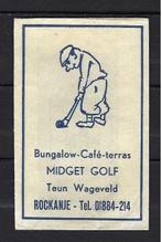 2646 Rockanje cafe terras MIDGET GOLF, Ophalen of Verzenden, Nederland