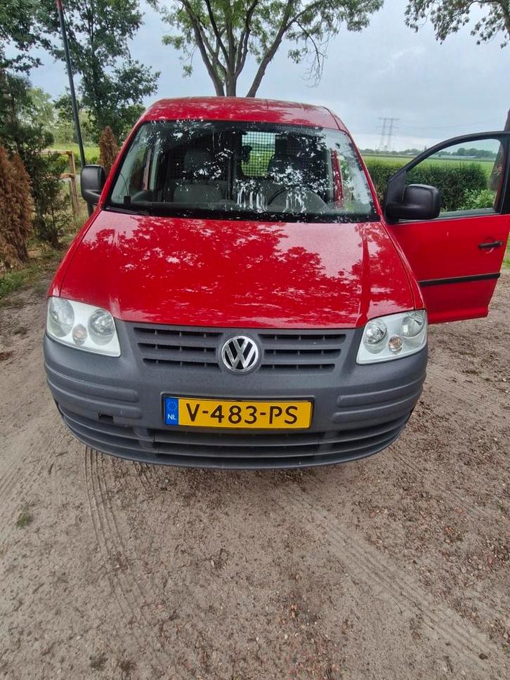 Volkswagen caddy 1.4 benzine met extra velgen, Auto's, Bestelauto's, Particulier, ABS, Airbags, Android Auto, Bluetooth, Centrale vergrendeling