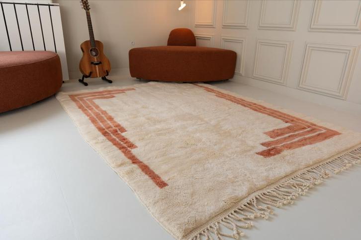 Handgeknoopt Marokkaans Vloerkleed 170x240 - Nieuw!, Huis en Inrichting, Stoffering | Tapijten en Kleden, Nieuw, 150 tot 200 cm