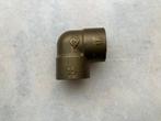 Soldeer Messing Knie 15 x 15 mm KIWA, Ophalen of Verzenden, Gebruikt