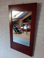 Spiegel in kersenhouten lijst, Huis en Inrichting, Woonaccessoires | Spiegels, Ophalen of Verzenden, Zo goed als nieuw, Minder dan 100 cm