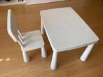 Ikea Mammut tafel + stoel, Kinderen en Baby's, Kinderkamer | Tafels en Stoelen, Gebruikt, Ophalen of Verzenden, Tafel(s) en Stoel(en)