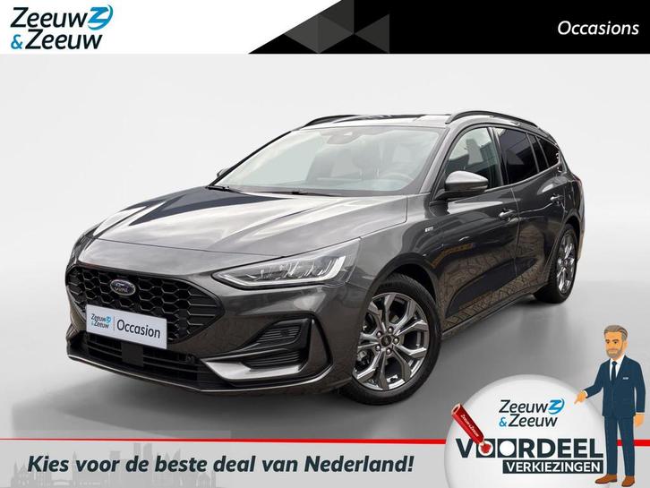 Ford Focus Wagon 1.0 EcoBoost Hybrid ST Line | Winterpack |, Auto's, Ford, Bedrijf, Te koop, Focus, ABS, Airbags, Airconditioning
