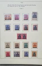 Verzameling Duitse gebieden Saar 1920-1959 in twee albums, Postzegels en Munten, Ophalen of Verzenden, Buitenland