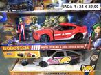 1:24 Jada Film en tekenfilm Robo Tech 2020 Toyota Supra, Ophalen of Verzenden, Nieuw, Overige merken