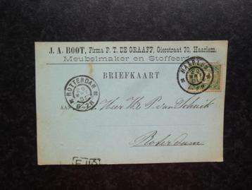 HAARLEM  J.A. Boot Fa. P.T. de Graaff Meubelmaker 1901 beschikbaar voor biedingen