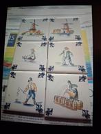 KLM Business Class tegel onderzetters, Antiek en Kunst, Ophalen of Verzenden