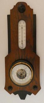 Vintage barometer met thermometer Art Deco [1702], Antiek en Kunst, Antiek | Woonaccessoires, Ophalen