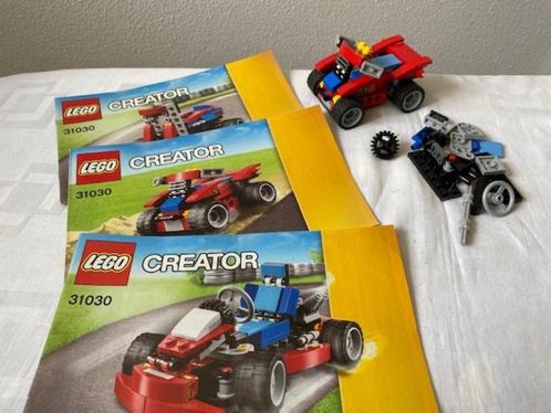 Lego 31030 Creator 3in1 Red Go-Kart zgan, Kinderen en Baby's, Speelgoed | Duplo en Lego, Zo goed als nieuw, Lego, Complete set