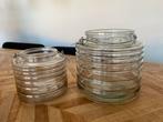 Riverdale Windlichten - Set van 2, Overige kleuren, Ophalen of Verzenden, Minder dan 50 cm, Glas