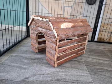 Verkocht Mega gaaf hooihuisje voor konijnen en cavia's  beschikbaar voor biedingen