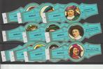 reeks 6669   schilders 1-10   sigarenbandjes, Verzamelen, Rookartikelen, Aanstekers en Luciferdoosjes, Verzenden, Sigarenbandjes