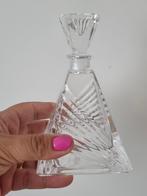 Vintage 1980 glas kristal decanteer, Antiek en Kunst, Ophalen of Verzenden