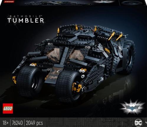 Lego 76240 - Batman - Batmobile Tumbler, Kinderen en Baby's, Speelgoed | Duplo en Lego, Nieuw, Lego, Complete set, Ophalen of Verzenden
