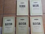Bladmuziek Haydn Verdi Rossini Piano Koor, Gebruikt, Klassiek, Ophalen of Verzenden, Koor