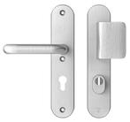 Axa  Oval  veiligheidsbeslag, PC72, 3*, kerntrekbeveiliging, Doe-het-zelf en Verbouw, Hang- en Sluitwerk, Ophalen, Zo goed als nieuw