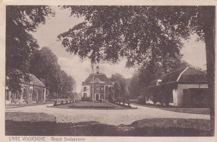 17197 Groot Drakestein Lage Vuursche utrecht mooie kaart, Verzamelen, Ansichtkaarten | Nederland, Ongelopen, Utrecht, Voor 1920