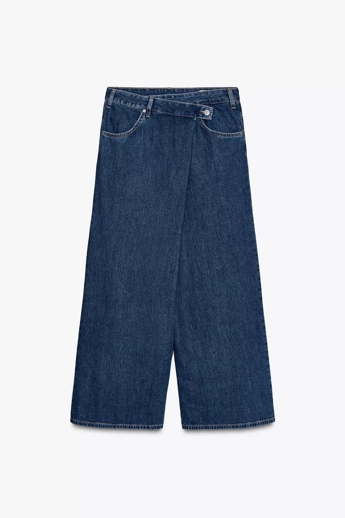 Dames Zara oversized jeans spijkerbroek broek blauw maat 36, Kleding | Dames, Broeken en Pantalons, Zo goed als nieuw, Maat 36 (S)