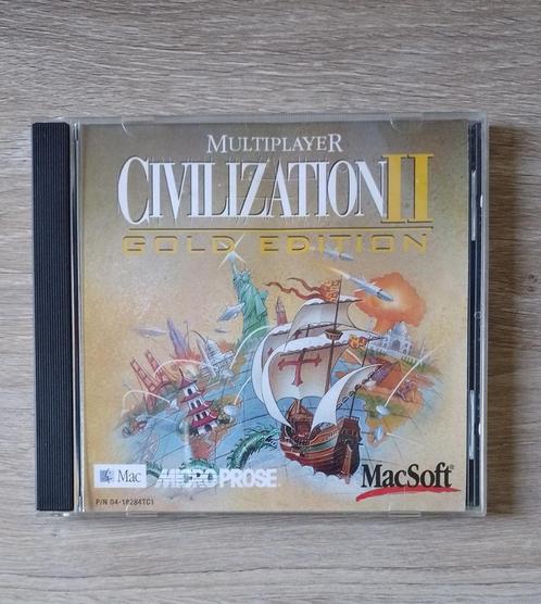 mac apple civilization II 2 gold edition macsoft 1998, Spelcomputers en Games, Games | Overige, Gebruikt, Ophalen of Verzenden