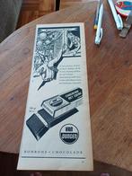 Advertentie van Dungen chocolade Koninginnefeest 1948, Verzamelen, Ophalen of Verzenden, Gebruikt, Overige typen