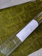 Elites behang groen croco, Ophalen, Minder dan 10 m², Groen