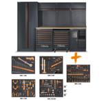 BETA Werkplaatsinrichting + Gratis 268 dlg gereedschap, Doe-het-zelf en Verbouw, Werkbanken, Ophalen of Verzenden, Nieuw, 170 cm of meer