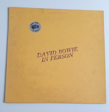 David Bowie Ïn Person" beschikbaar voor biedingen